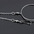 thumbnail image 4 of Bird Foot Stand Chain Stainless Steel Parrot Foot Chain with Bird Foot Ring, 4 of 10