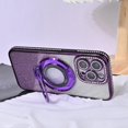 thumbnail image 3 of Gift compatible iPhone 15 14 Pro Max 13 12 11 Luxury Glitter Diamond Magsafe Ring Phone Case, 3 of 5