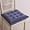 Blue Grey, variant on Soft Velvet Chair Pads with Ties Tufted Square Seat Cushion Indoor Non-Slip Chair Cushions for Dining Chairs(18x18 Inch, Blue Grey)