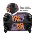 thumbnail image 3 of Bingfone Vintage Halloween Black Cat Luggage Cover Washable Suitcase Cover Protector Anti-scratch Suitcase cover Fits 18-32 Inch Luggage (No luggage included), 3 of 8