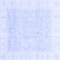 thumbnail image 1 of Ahgly Company Indoor Square Oriental Blue Traditional Area Rugs, 5' Square, 1 of 4