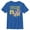 Royal Blue, variant on Boy's SpongeBob SquarePants Group Friends  Graphic Tee Royal Blue X Large