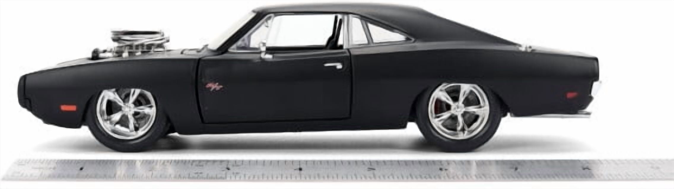 Jada Toys Fast & Furious 1970 Dodge Charger – 1:24 Scale Die-Cast Car Model – Highly Detailed, Opening Hood & Doorsectible Movie Replica