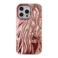 thumbnail image 3 of Teléfono con textura plisada 3D para iPhone/ Funda elegante y protectora, 3 of 7