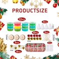 thumbnail image 3 of DIY Christmas Tree Modeling Clay Kit, Kids' Air-Dry Craft Set, Holiday Decor Activity, Non-Toxic Sculpting Toy, Creative Winter Art Project for Family & Classroom, 3 of 8