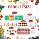 thumbnail image 3 of Set de Arcilla para Modelar Árbol de Navidad | Kit de arcilla de secado al aire DIY con accesorios | Material ligero, suave y no tóxico | Suministros de manualidades para adultos | 12 Colores, 3 of 8