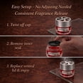thumbnail image 3 of Super Sheet XL Gel Car Air Freshener - Cherry Scent, Luxury Glass Jar Auto Fragrance, Long Lasting Gel Diffuser for Car, Home & Office - Made in USA, 2 Pack, 3 of 7