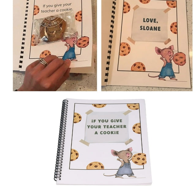 Libro De Agradecimiento Al Maestro, Elegante Y Hermoso, Encuadernación Fuerte, Colores Vivos, Patrones Lindos, Resistencia Al Desgaste, Libro De Dibujos Animados De Agradecimiento