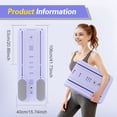 thumbnail image 3 of 5-in-1 Multifunctional Pilates Reformer Board for Home, Portable Ab Core Trainer, Foldable Abdominal Board, Purple, 3 of 13