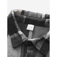 thumbnail image 5 of Mens Flannel Shirts Casual Button Down Long Sleeve Plaid Shirt with Pockets, 5 of 8