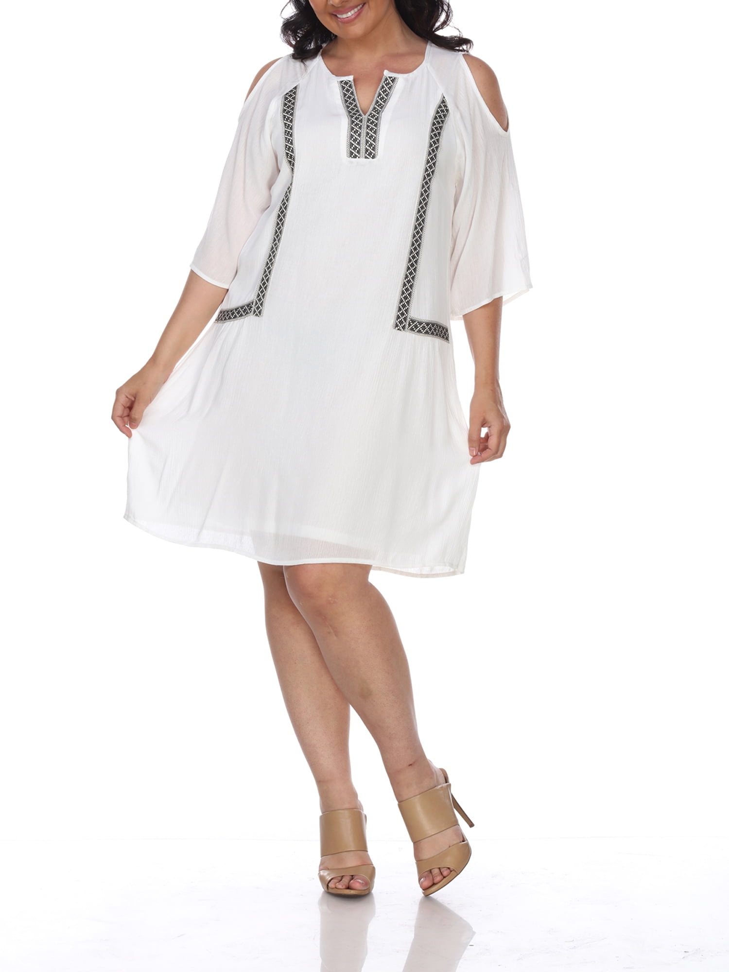 cold shoulder short dress