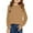 #02Brown, variant on Drmagiyhm Long Sleeve Tops for Girls Size 10-12 Basic Solid Color Shirt Fashion Casual Crewneck T-Shirt Comfy Fall Tops Black 5-6 Years