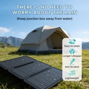 SAGEPEAK Solar Panel 30W Solar Panel Charger with USB and TYPE-C Port Foldable Battery Charger Portable IP65 Waterproof for Phones, Camera, Hiking, Backpacking, Camping, Outdoor