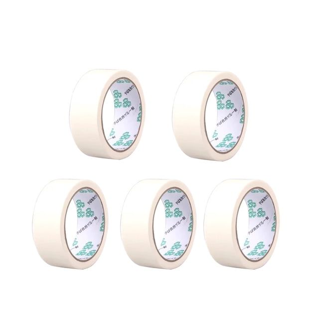 Maytalsory Applicateur de Ruban de Masquage 5 Pcs 5 Rouleaux Ruban de Décoration pour Mesure en Rouleau Pulvérisation Intérieure et Extérieure Masquage Diy
