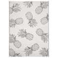 thumbnail image 1 of Bouclair Black And White Outdoor Rug 5' x 7', 1 of 8