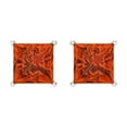 thumbnail image 3 of 3 Ct Princess Cut Studs Red Crystal 14K White Solid Gold Everyday Dainty Earrings Screw Back, 3 of 7