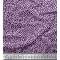 thumbnail image 1 of Soimoi Cotton Duck Fabric Leopard Animal Skin Printed Fabric 1 Yard 56 Inch Wide, 1 of 3