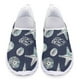 thumbnail image 1 of Zapatos planos informales con estampado de conchas de moluscos para mujer, calzado ligero y cómodo para caminar al aire libre, de malla transpirable, para verano y otoño, 1 of 5