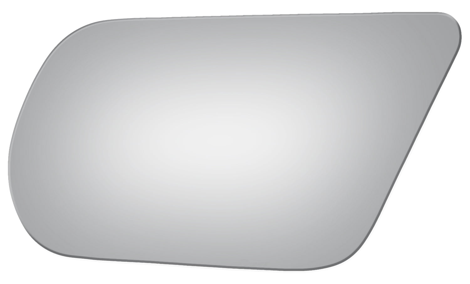 Burco Side View Mirror Replacement Glass - Clear Glass - 2544