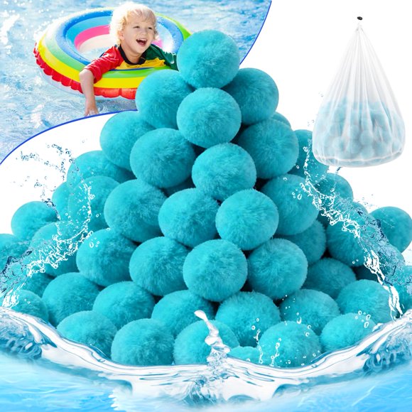 Bolas filtrantes para piscina TIXANF 3,1 kg, ecológicas y reutilizables