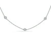 Signature Collection 14k White Gold 1ct TDW Necklace