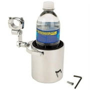Diamond Plate™ Chrome Motorcycle Cup Holder