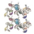 thumbnail image 4 of Mobutofu 60 Pcs Rivets Ronds Petits Clous Multi pour Décoration de Sacs Projets DIY Artistes, 4 of 7