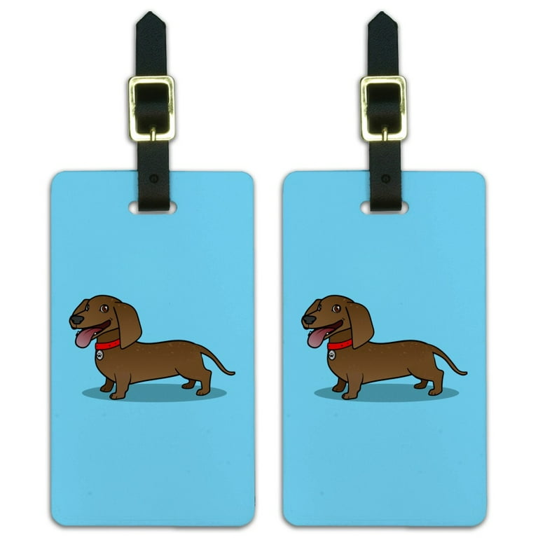 Sausage dog suitcase cheap