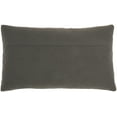 thumbnail image 2 of Nourison Sofia Dark Grey Decorative Throw Pillow , 12"X20", 2 of 5