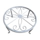 thumbnail image 2 of Soporte para plantas de hierro forjado – Estante para macetas de pie para uso interior y exterior, estante decorativo para plantas en maceta para la decoración del hogar, balcón, sala de estar., 2 of 6