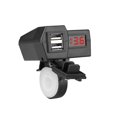 thumbnail image 4 of Cargador USB para Motocicleta Strade Fareast Limited Accesorios Desconexión Rápida Rojo, 4 of 8