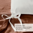 thumbnail image 6 of Regency Heights Cal King Duvet Cover Set, Soft Washed Pleated Duvet Cover Cal King, 3-Piece Bedding Set with Pillow Shams, Clay, 6 of 11