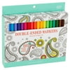 Leisure Arts Inc Double-Ended Markers, 60 Piece