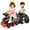 Black, variant on Gymax Ride on Train 6V Battery Powered Ride on Toy w/ Under-Seat Storage & Carriage Black