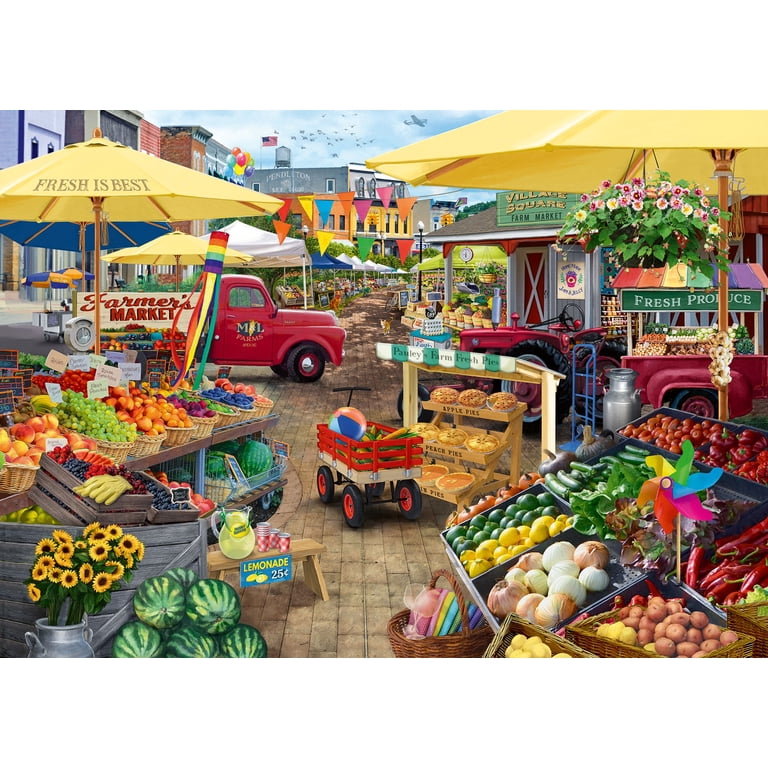 Ravensburger Wonder Forge Puzzle Series - Farmer's Market Day