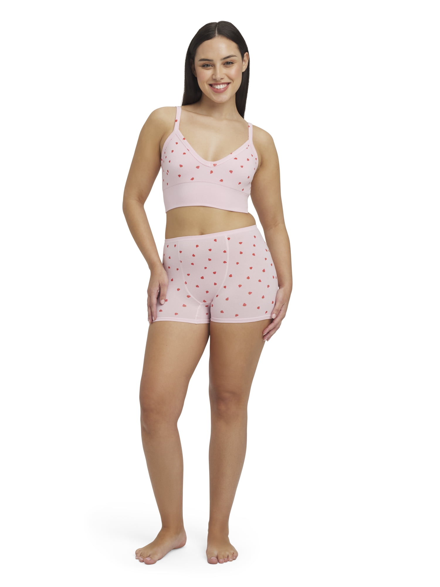 Mills by Millie Bobby Brown Women's Softie Ribbed Shortie Panties, Sizes XS-XXXL