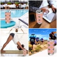 thumbnail image 7 of 20oz Double-Wall Vacuum Insulated Stainless Steel Tumbler with Straws Sports Mugs BPA-Free Green Palm Tree Pattern, 7 of 7