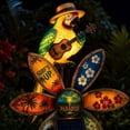 thumbnail image 5 of Tropical Flower Solar Parrot Wind Spinner Stake Light 17.7 Inch, Decorative LED for Yard Pathway Lawn Decor, 5 of 5