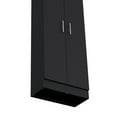 thumbnail image 4 of Newboti Furniture Black 5-Shelf Storage Pantry Cabinet 22361, 4 of 7