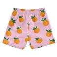thumbnail image 7 of FORMRS Boys Swim Trunks Quick Dry Mesh Liner Boardshorts Sizes XS-XL, Cartoon Oranges, 7 of 7