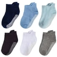 thumbnail image 5 of Dynadans Girls' Boys' Non-Slip Socks with Grip 12 Pairs Cotton Ankle Socks for Infant/Toddler/Kids, 5 of 5