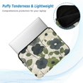 thumbnail image 2 of FORMRS 15-15.6 inch Laptop Sleeve Case Soft Carrying Quilted Computer Bag Cover, Navy Flower, 2 of 7
