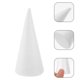 thumbnail image 2 of 20 conos de espuma blanca para manualidades, ideales para arreglos florales, decoración navideña, eventos y fiestas. 11 cm, 2 of 5