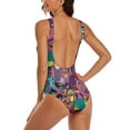 thumbnail image 3 of The Powerpuff Girls Womens Bathing Suits One Piece Swimsuits Cute Bikini Printed Swimwear Cover Up Dress XL, 3 of 7