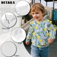 thumbnail image 6 of DISNIMO Lemon Floral Printed Pullover for Toddler Girl Long Sleeve Sweatshirt Casual T-Shirts Lightweight Pullover Sweatshirt for Fall Winter 3-4 Years, 6 of 7