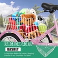 thumbnail image 6 of ABORON 16 inch Tricycle, Perfect for Beginner Riders, Single Speed 3 Wheel Bikes, Three-Wheeled Bicycles with Adjustable Height and Rear Basket, 6 of 10