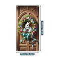thumbnail image 3 of Clearance Sale - Happy Easter Door Cover Easter Bunny Door Banner Decorations Spring Easter Cross Door Cover Easter Egg Rabbit Door Cover Hanging Easter Banner for Front Door Easter Hanging Decor, 3 of 6
