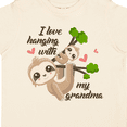 thumbnail image 4 of Inktastic Hanging With My Grandma Boys or Girls Toddler T-Shirt, 4 of 5