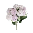 thumbnail image 2 of Artificial Pompon Mum Flower Bouquet, Realistic Silk Chrysanthemum Floral Stems, Artificial Fall Flowers for Vase, Home Table Centerpiece, Wedding Party Decoration, 14 Inch Floral Arrangement, 2 of 6