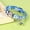 Blue, variant on Didog Floral Personalized Cat Kitten Collar & Bell Engraved Name ID Tag for Small Dogs